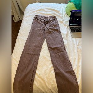 Size 23, brown jeans